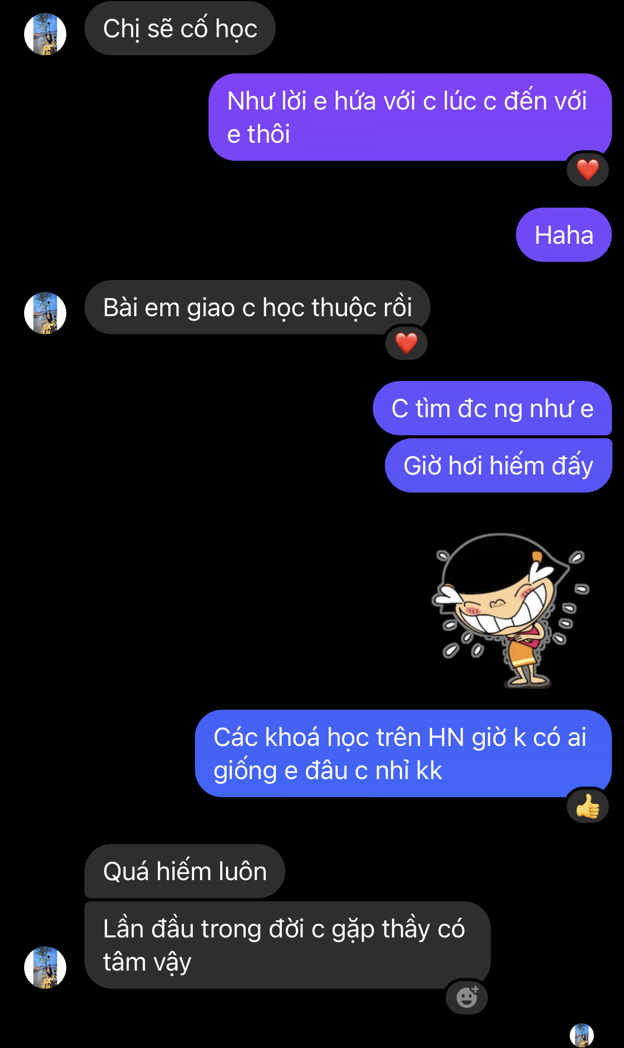 Feedback học viên 8