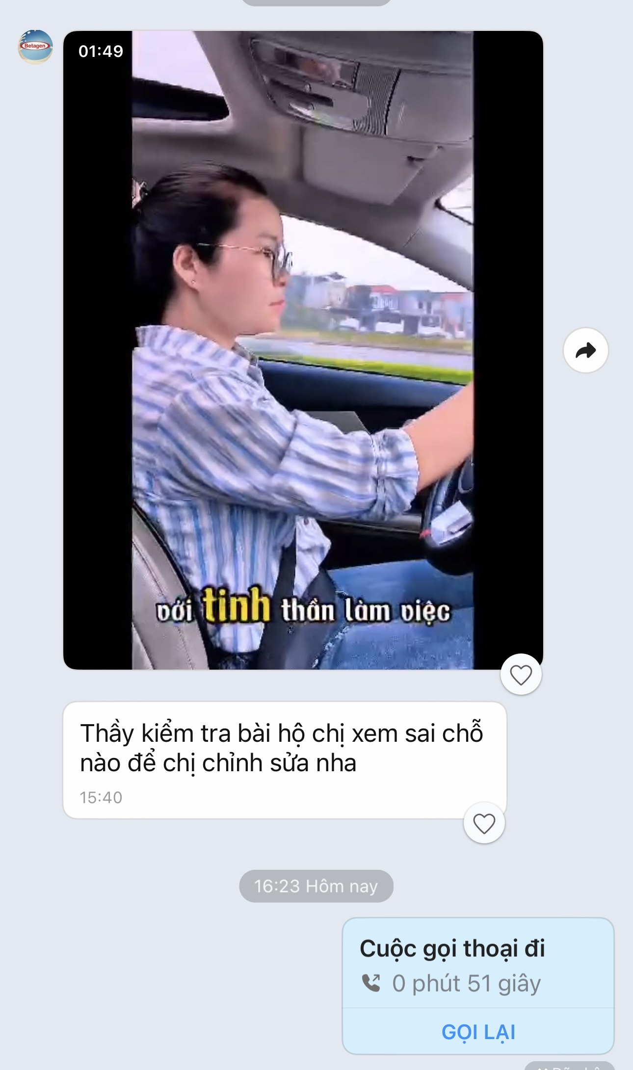 Feedback học viên 2